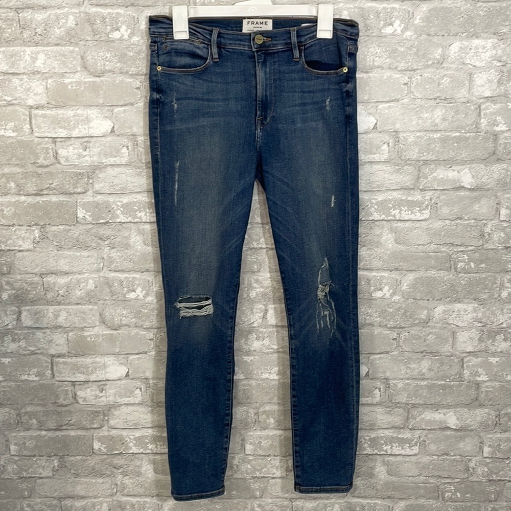 Frame Le High Skinny Jeans